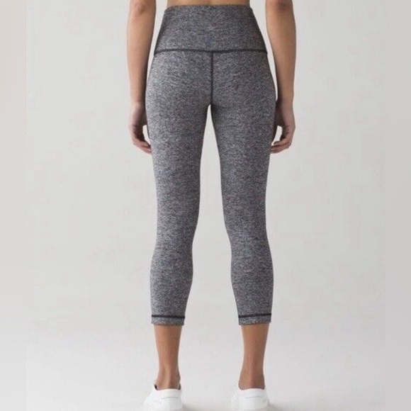 Lululemon Wunder Under Yoga Pant Gray Size 4 - Picture 3 of 11